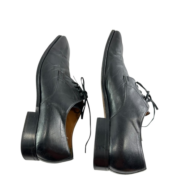Genuine Men STEMAR Black Lace Up Leather Shoes Size 8 US 7 Euro main image 7